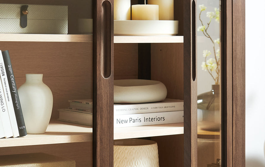 Mastic 36" Accent Cabinet in Walnut