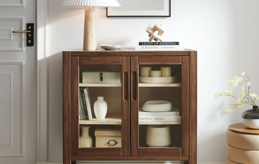 Mastic 36" Accent Cabinet in Walnut