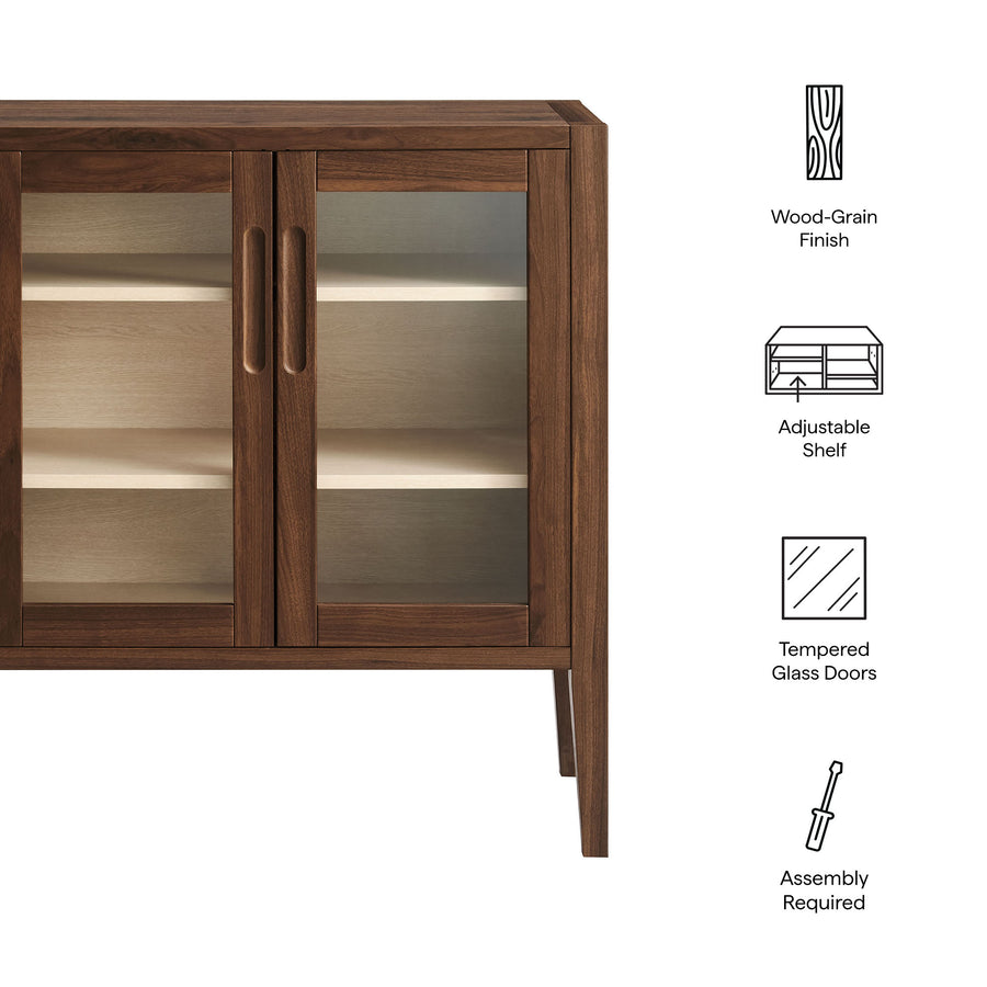 Mastic 36" Accent Cabinet in Walnut