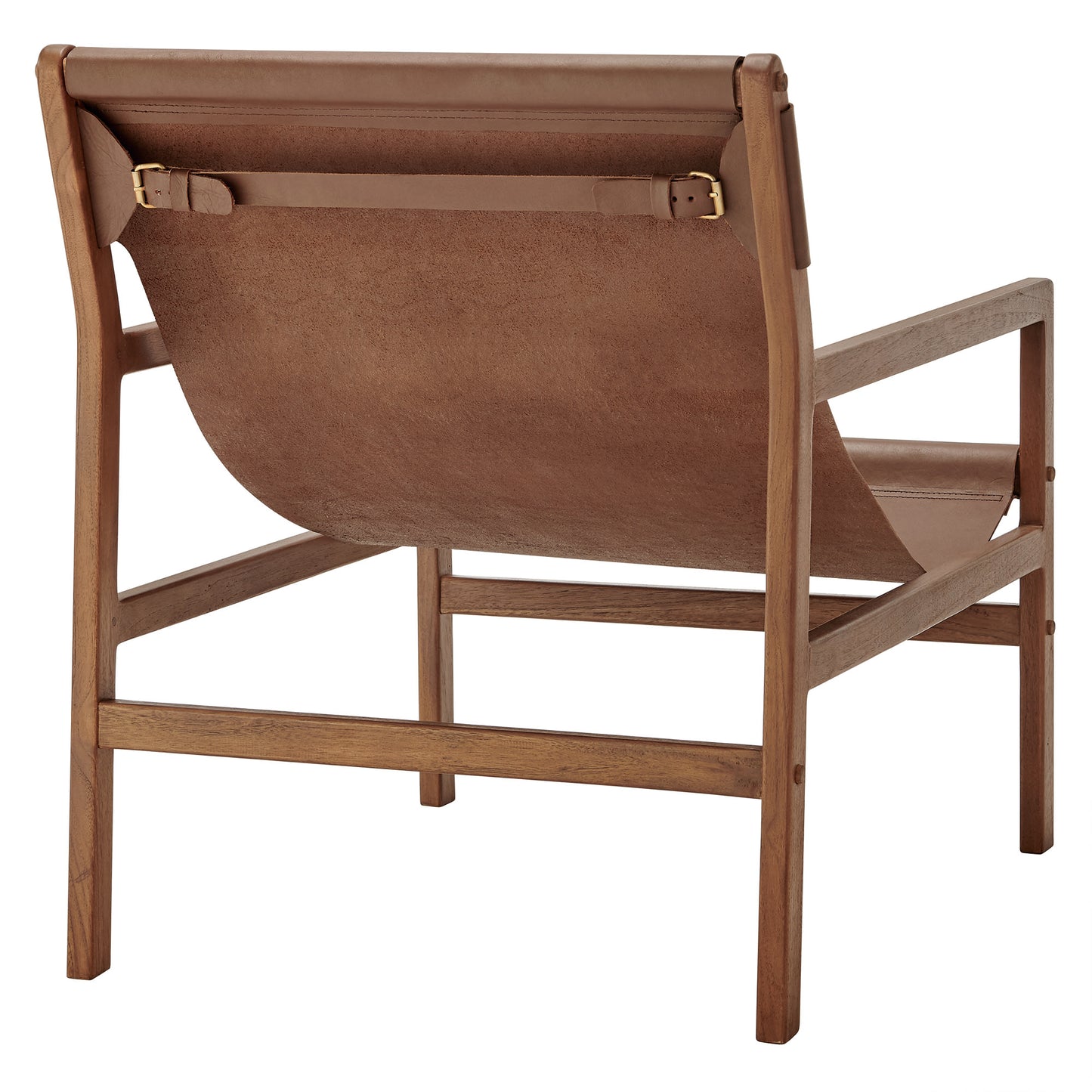 Sonora Leather Sling Chair by Furniture For America