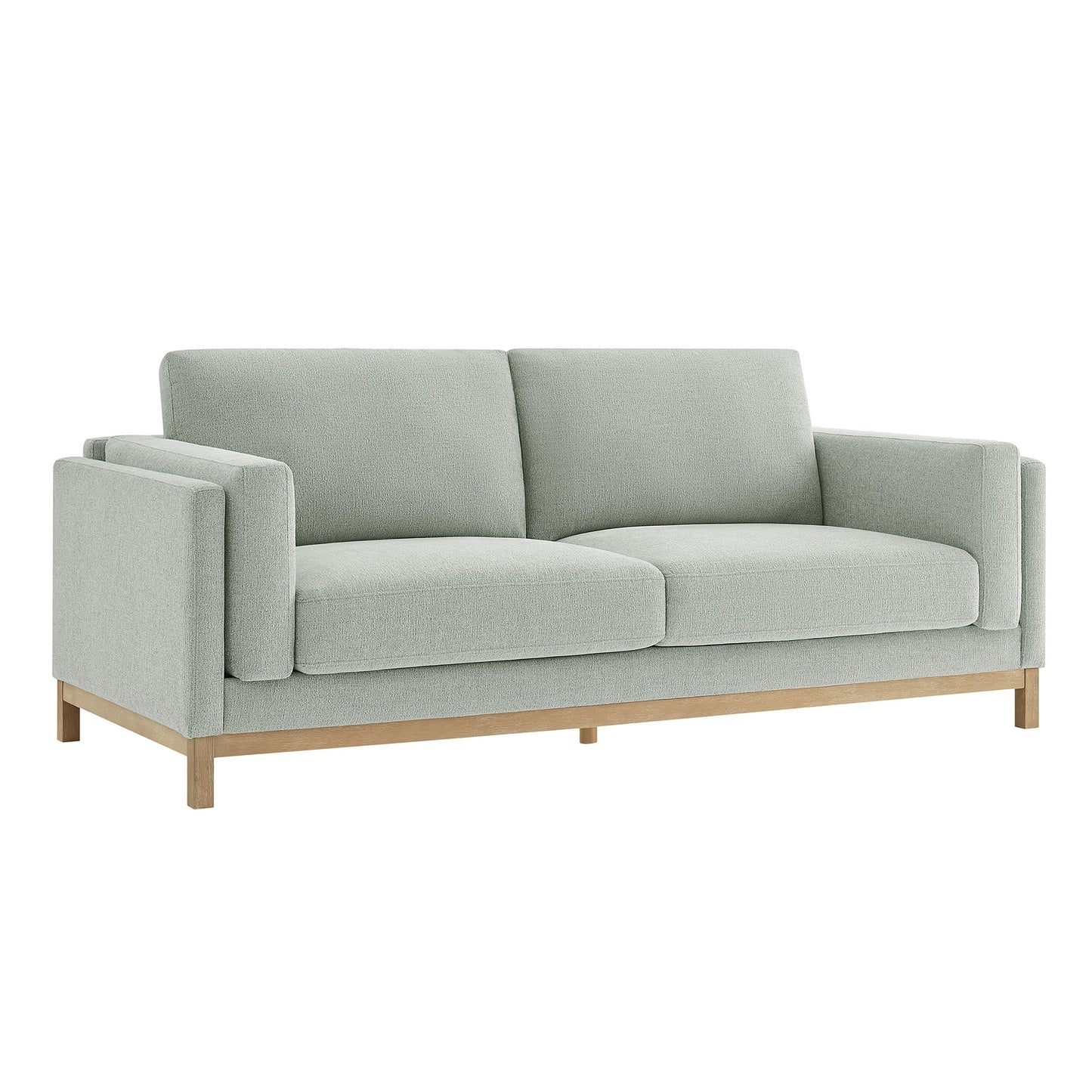 Fern 81 inch Fabric Sofa in Mist