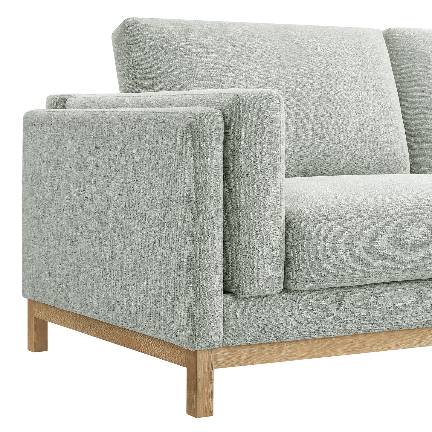 Fern 81 inch Fabric Sofa in Mist