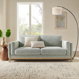 Fern 81 inch Fabric Sofa in Mist
