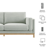 Fern 81 inch Fabric Sofa in Mist