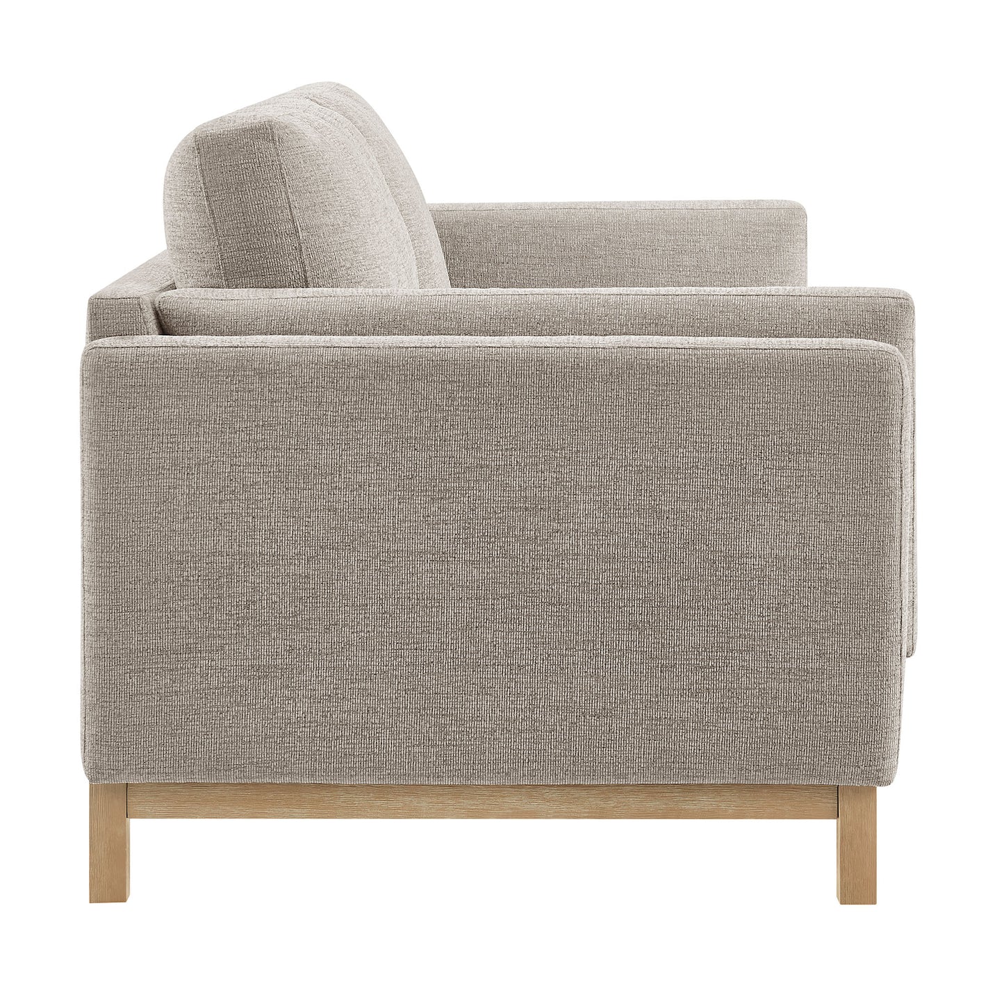 Fern 81 inch Fabric Sofa in Pewter