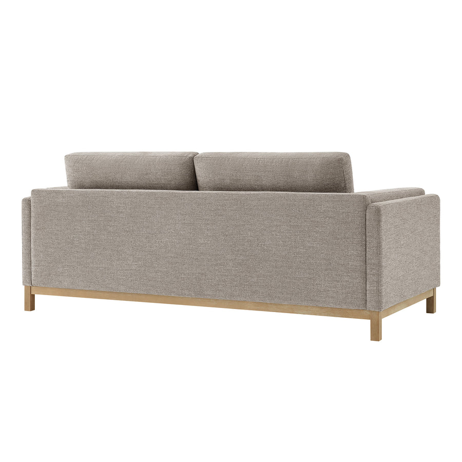 Fern 81 inch Fabric Sofa in Pewter