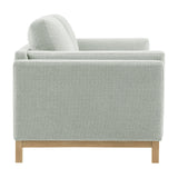 Fern 63 inch Fabric Loveseat in Mist