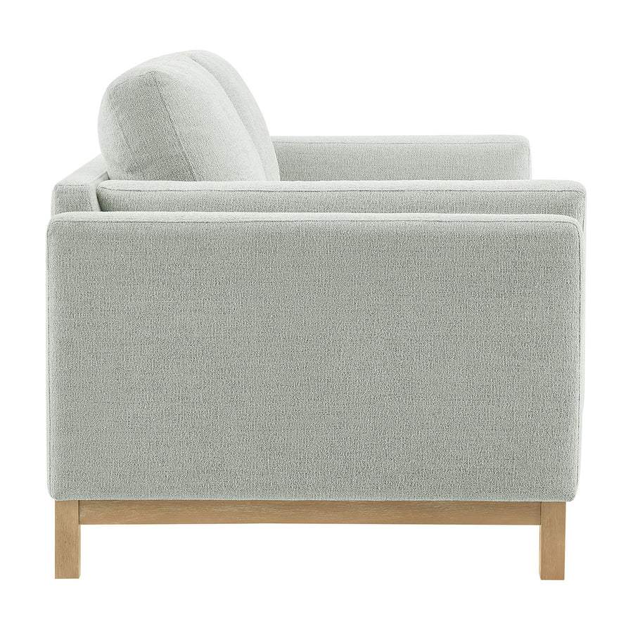 Fern 63 inch Fabric Loveseat in Mist