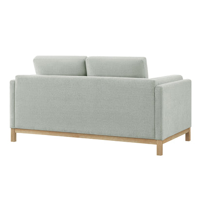 Roscoe 63 inch Fabric Loveseat by Furniture for America