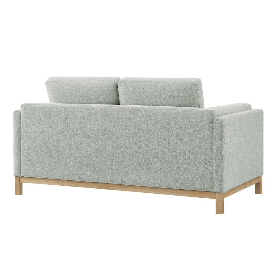 Fern 63 inch Fabric Loveseat in Mist