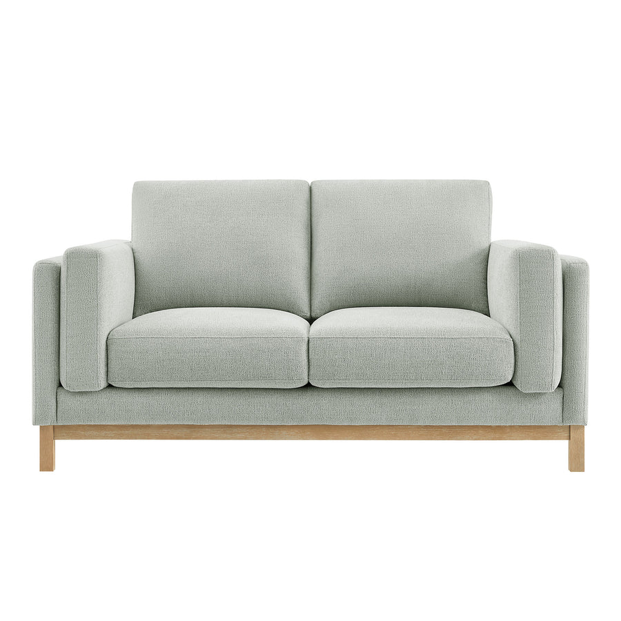 Fern 63 inch Fabric Loveseat in Mist
