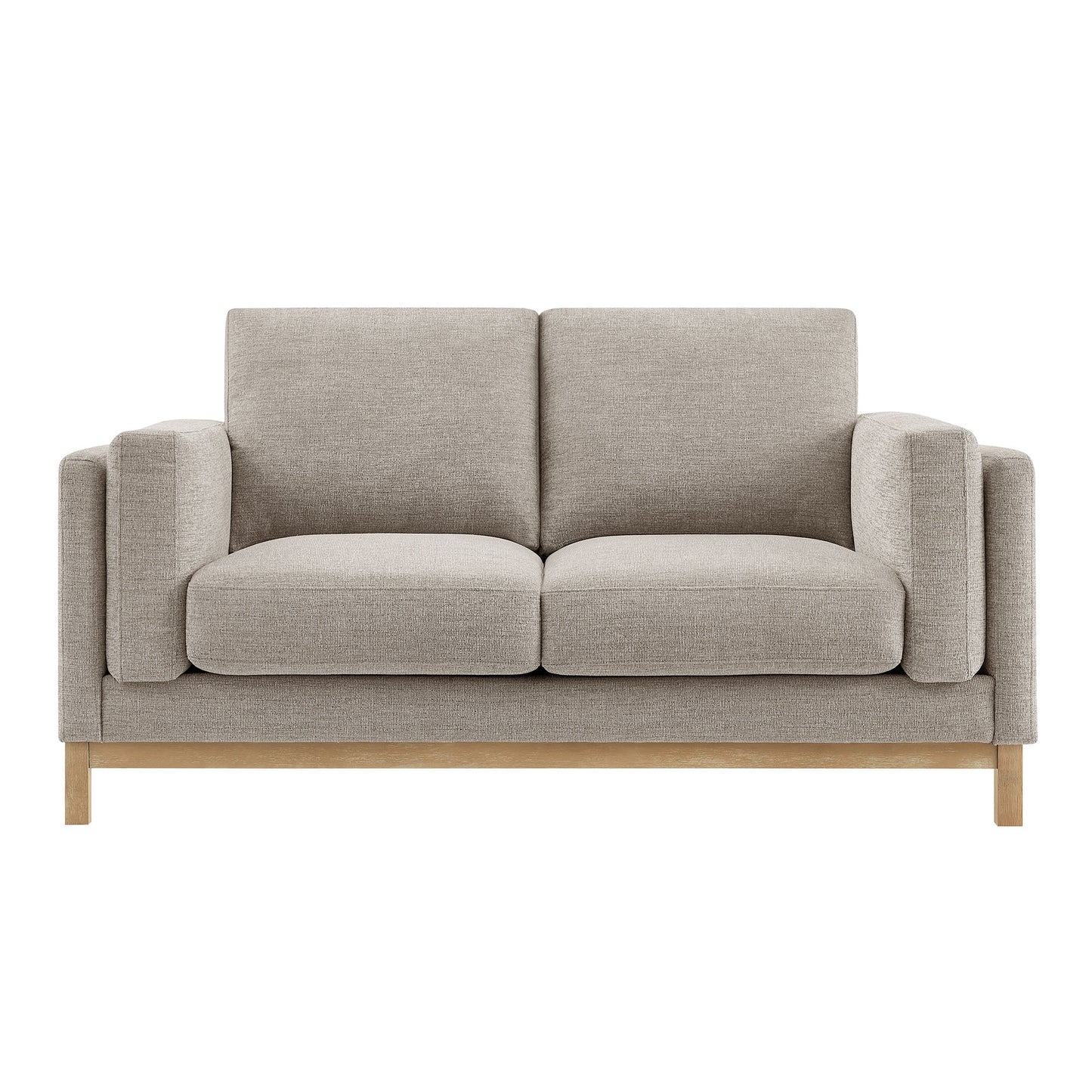 Roscoe 63 inch Fabric Loveseat by Furniture for America