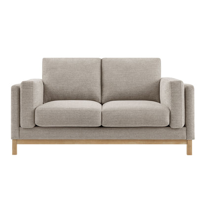 Roscoe 63 inch Fabric Loveseat by Furniture for America