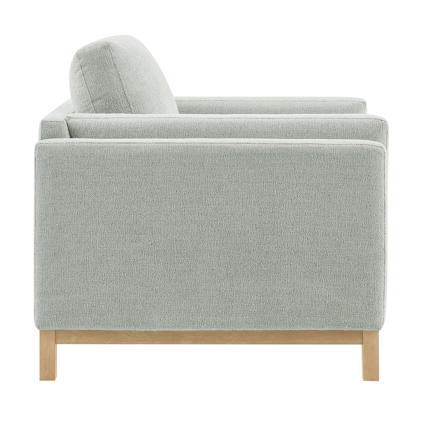 Fern Fabric Armchair in Mist