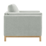 Fern Fabric Armchair in Mist