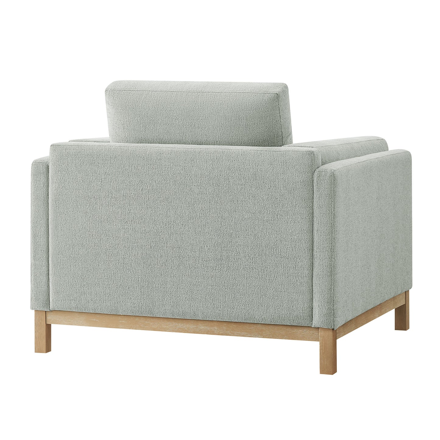 Fern Fabric Armchair in Mist