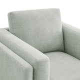 Fern Fabric Armchair in Mist
