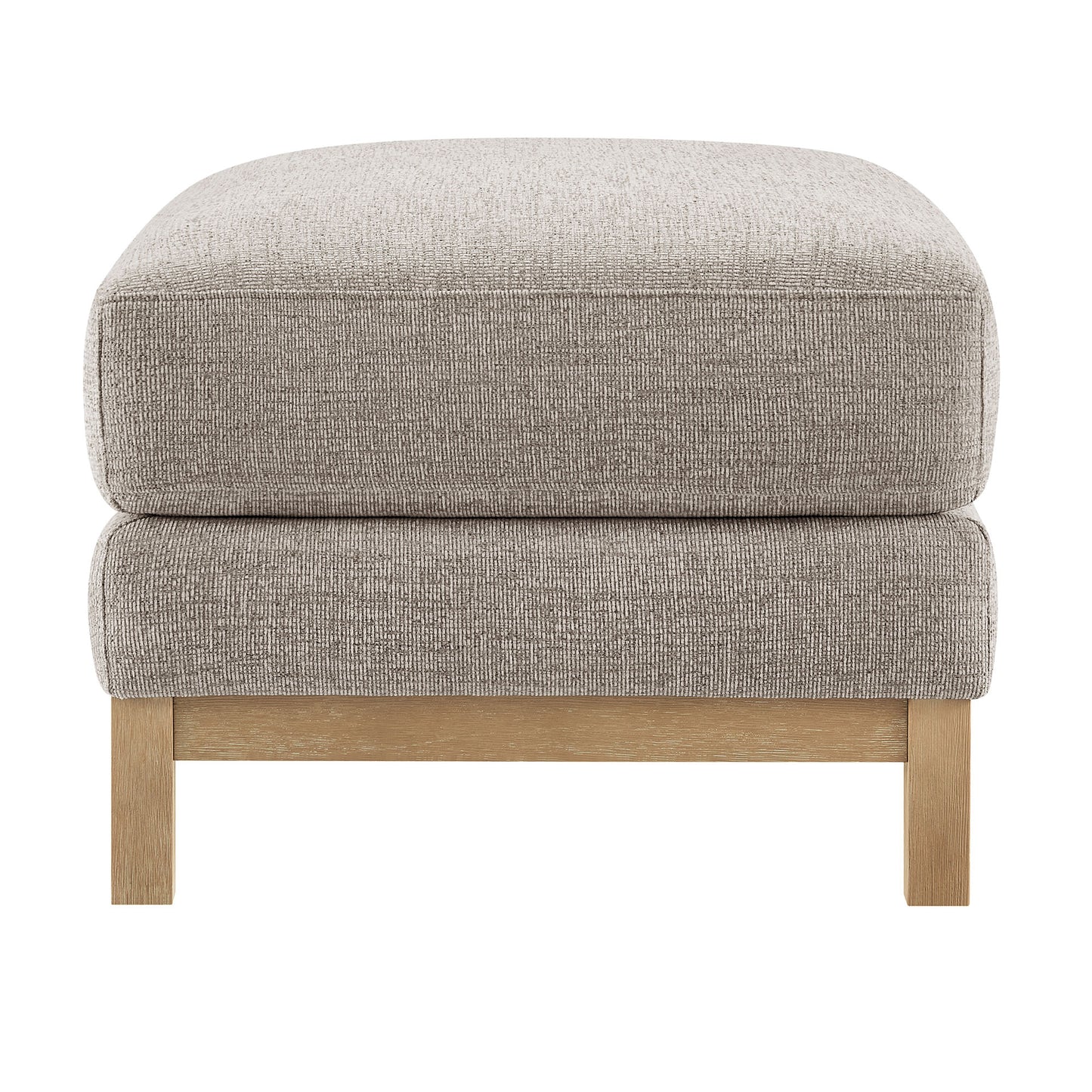 Roscoe Fabric Ottoman by Furniture for America