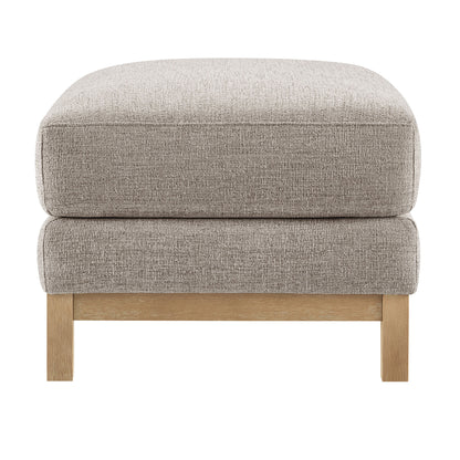 Roscoe Fabric Ottoman by Furniture for America