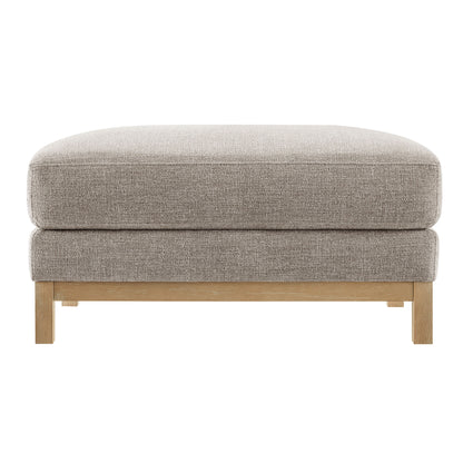 Roscoe Fabric Ottoman by Furniture for America