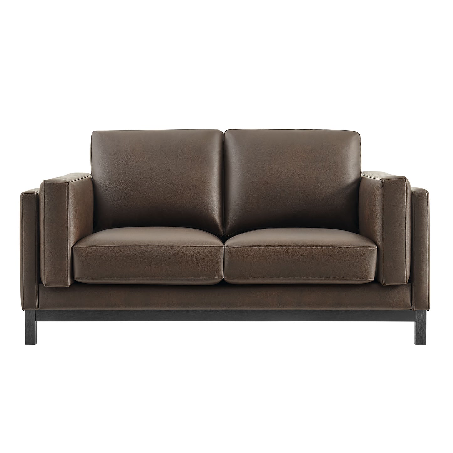 Roscoe 63 inch Vegan Leather Loveseat by Furniture for America