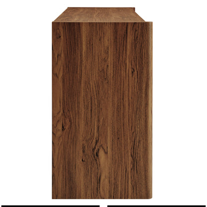 Emric Wave 66" 4-Door Sideboard by Furniture For America