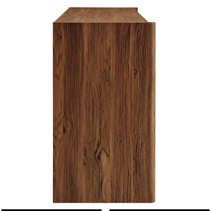 Sol Wave 66" 4-Door Sideboard in Walnut