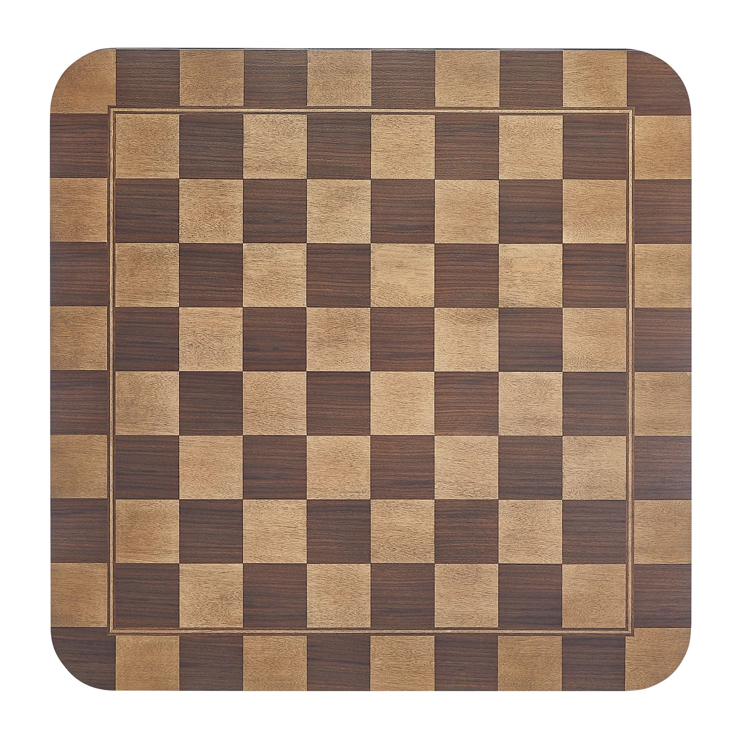 Oscar 36 Inch Square Checkered Dining Table by Furniture For America