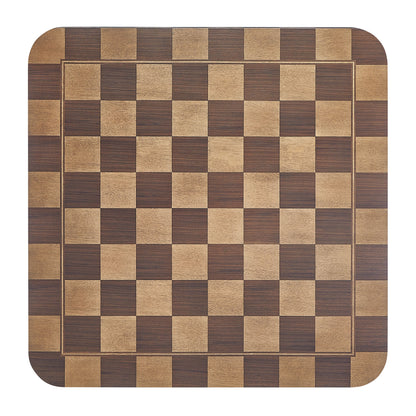 Oscar 36 Inch Square Checkered Dining Table by Furniture For America