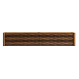 Sol Wave 71" Wall-Mounted TV Cabinet in Walnut