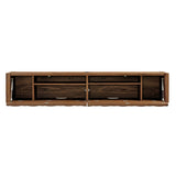 Sol Wave 71" Wall-Mounted TV Cabinet in Walnut
