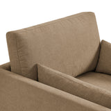 Boal Slipcovered Linen-Blend Armchair in Almond