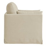 Boal Slipcovered Linen-Blend Armchair in Linen