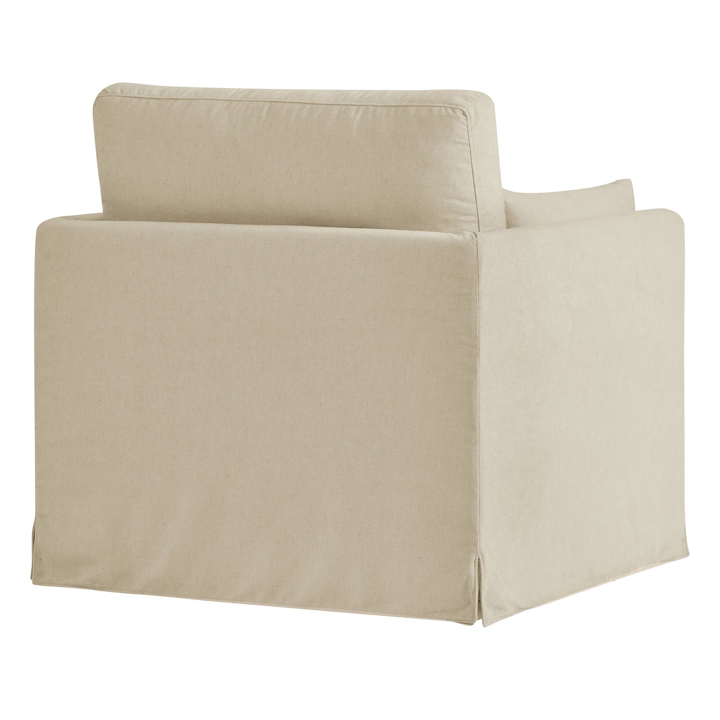 Boal Slipcovered Linen-Blend Armchair in Linen