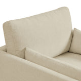 Boal Slipcovered Linen-Blend Armchair in Linen