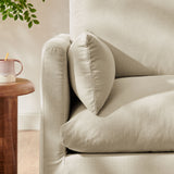 Boal Slipcovered Linen-Blend Armchair in Linen