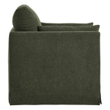 Boal Slipcovered Linen-Blend Armchair in Sage