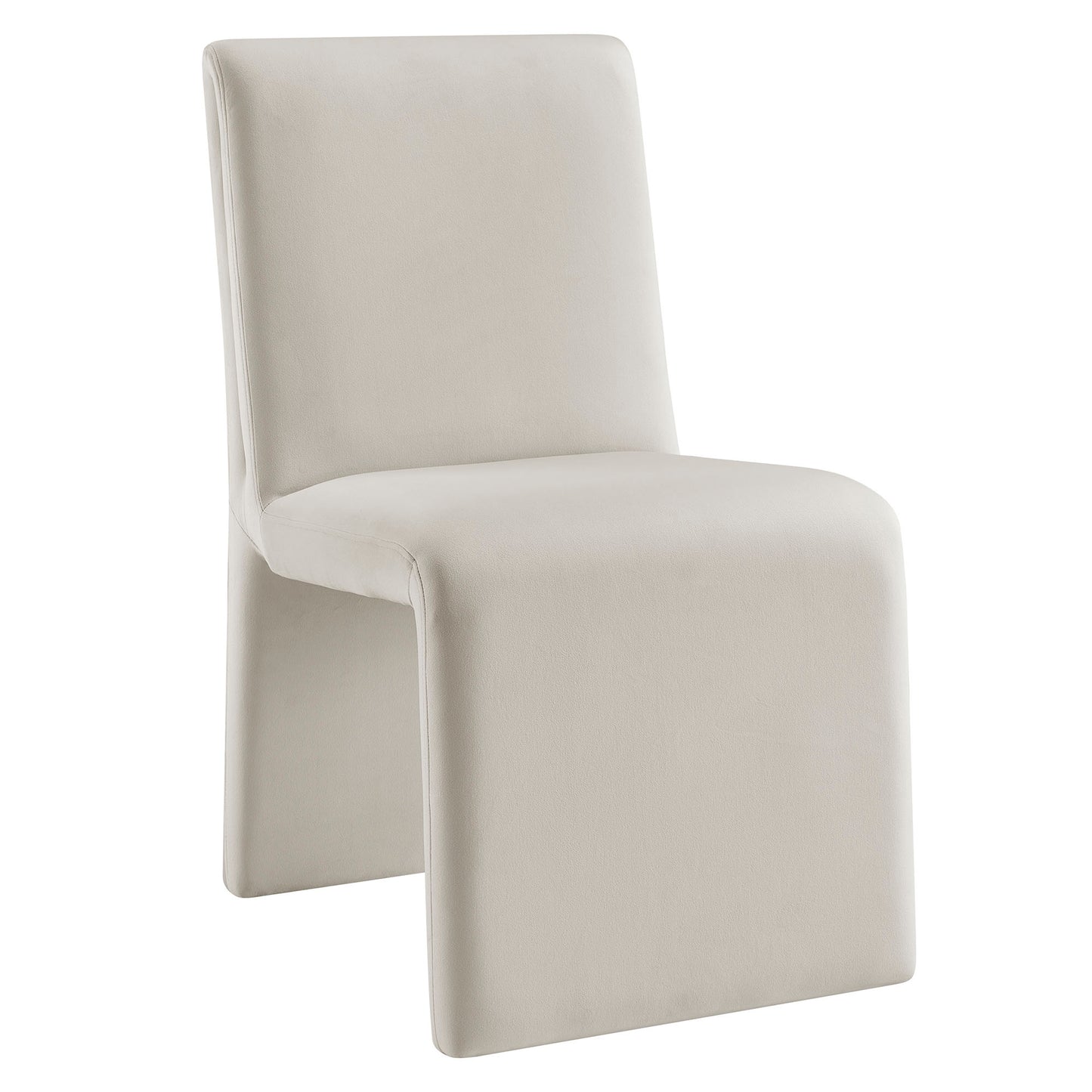 Emory Upholstered Performance Velvet Dining Side Chair by Furniture for America