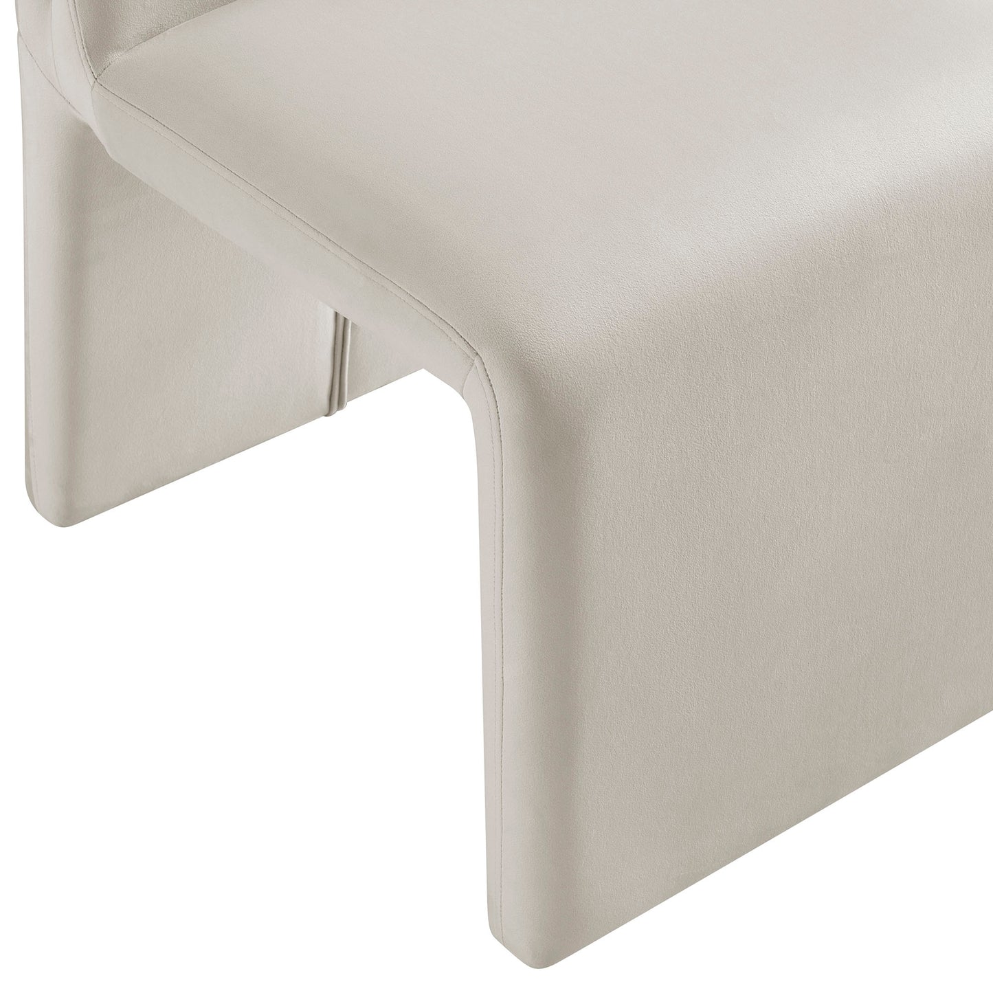 Emory Upholstered Performance Velvet Dining Side Chair by Furniture for America