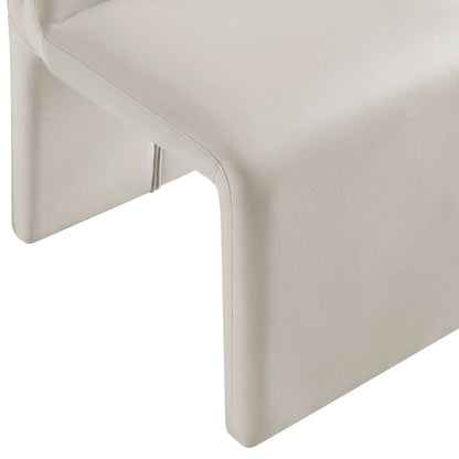 Emory Upholstered Performance Velvet Dining Side Chair by Furniture for America