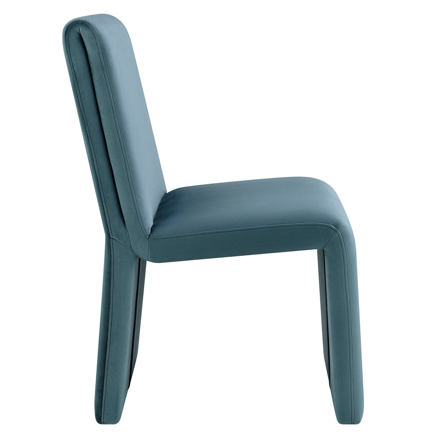 Emory Upholstered Performance Velvet Dining Side Chair by Furniture for America