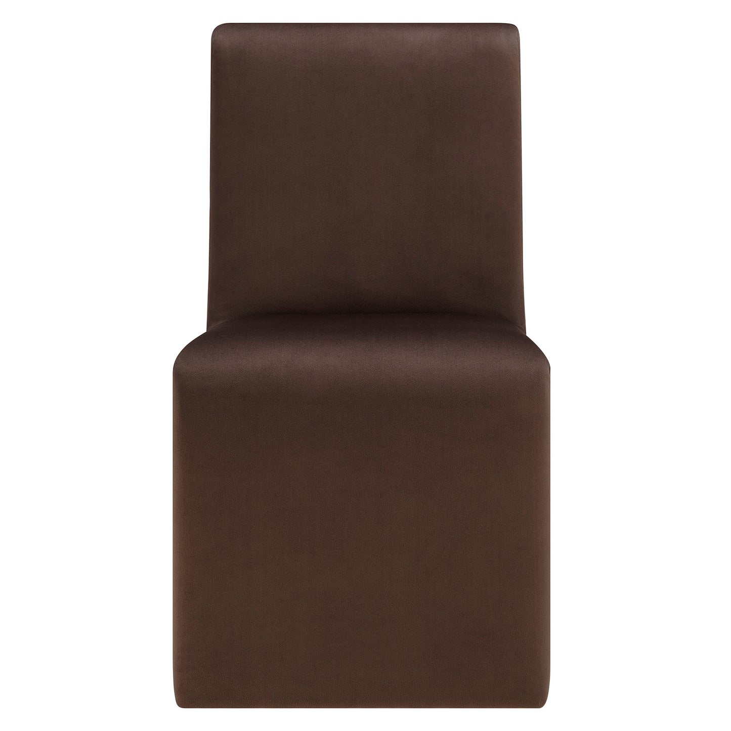 Emory Upholstered Performance Velvet Dining Side Chair by Furniture for America