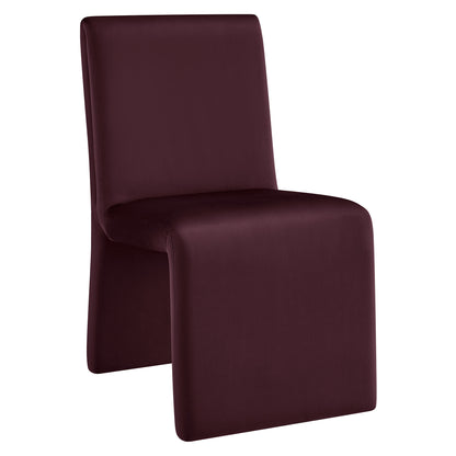 Emory Upholstered Performance Velvet Dining Side Chair by Furniture for America