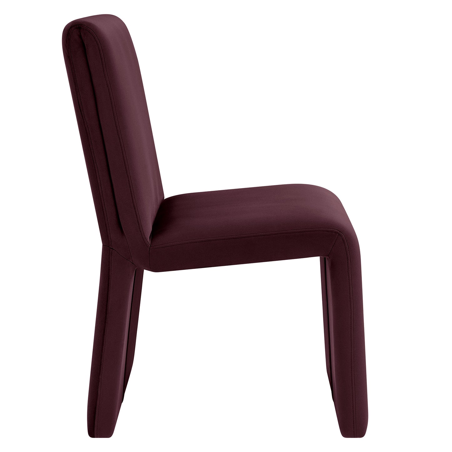 Emory Upholstered Performance Velvet Dining Side Chair by Furniture for America