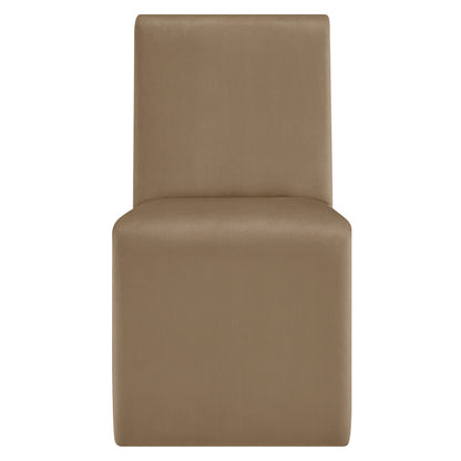 Emory Upholstered Performance Velvet Dining Side Chair by Furniture for America