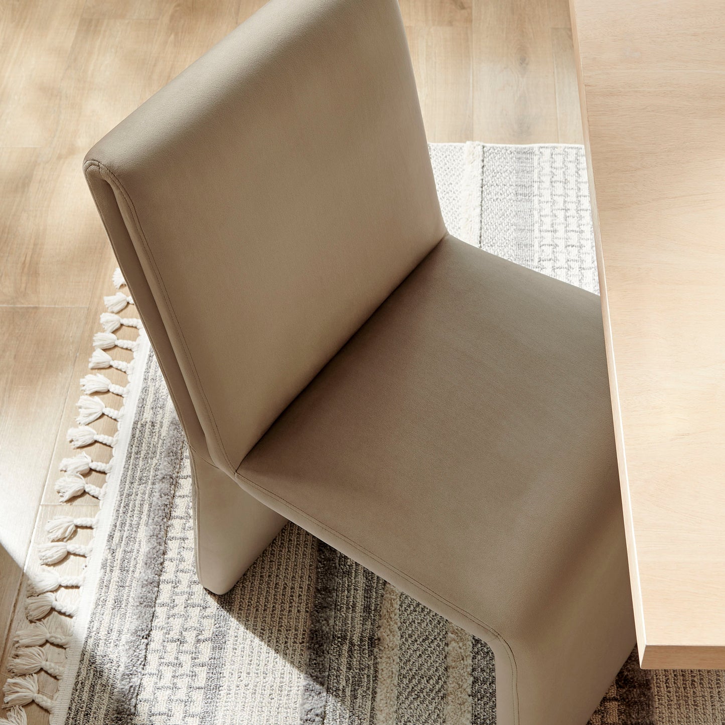 Emory Upholstered Performance Velvet Dining Side Chair by Furniture for America