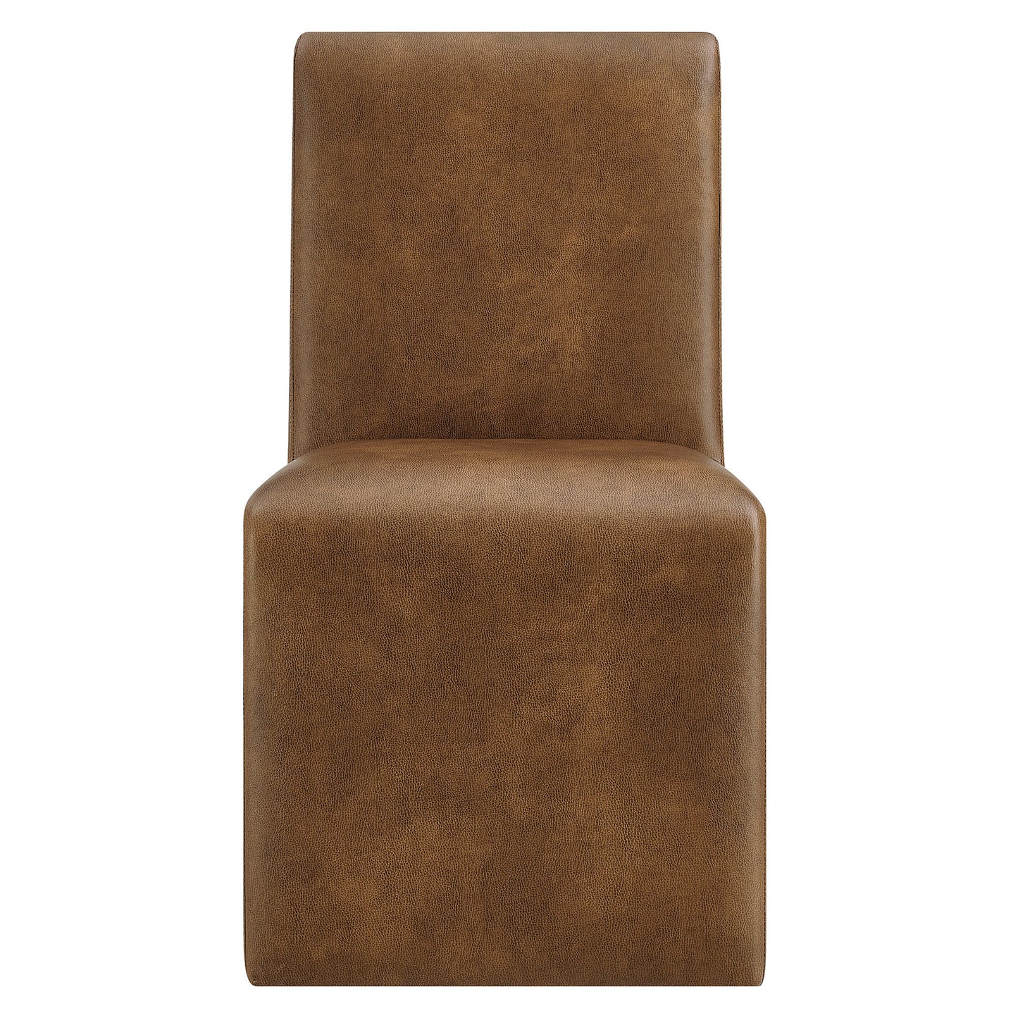 Emory Vegan Leather Dining Side Chair by Furniture for America