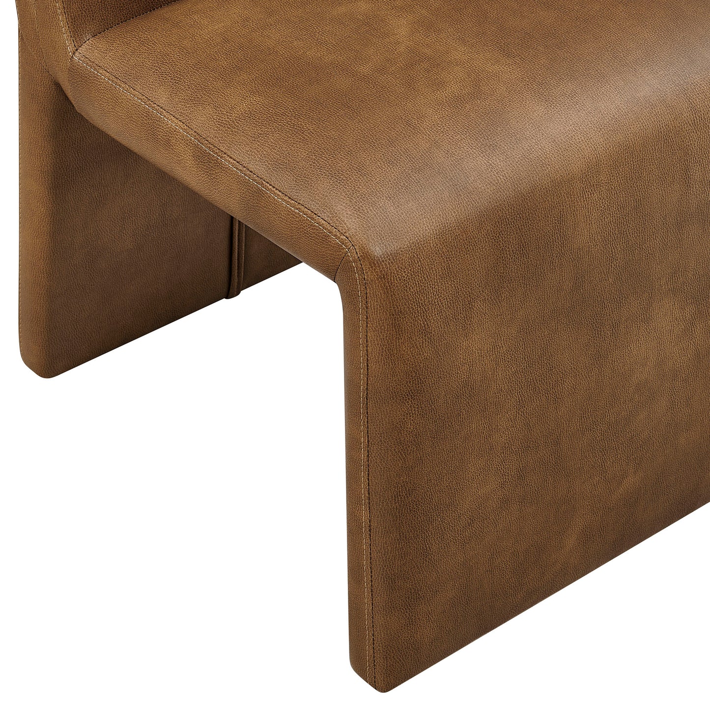 Emory Vegan Leather Dining Side Chair by Furniture for America