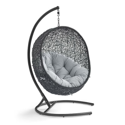 Encase Swing Outdoor Patio Lounge Chair by Furniture for America