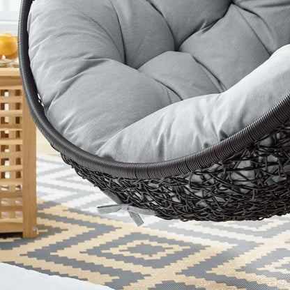 Encase Swing Outdoor Patio Lounge Chair by Furniture for America